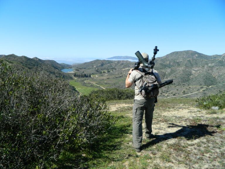 Wildlife Biologist Calvin Duncan packing his favorite field gear.